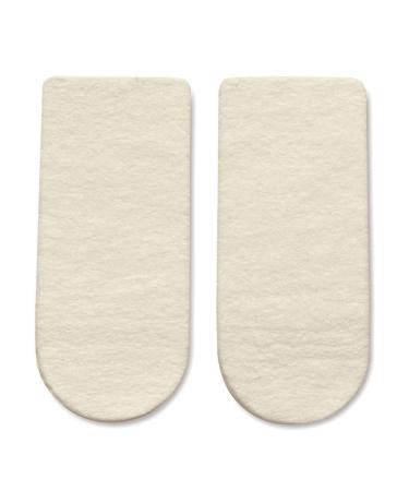 HAPAD 3/4 Length Heel Wedges  Large  3x9/16 inch  pair