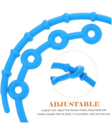 Adult Silicone Bib Silicone Bib with Pocket Silicone Bibs for Infant Clothing Silicon Bib Senior Bibs - Buy Online on GoSupps.com