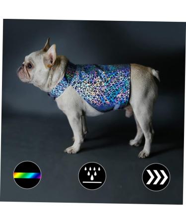 Minkissy Reflective Dog Vest - Safety & Visibility for Pets | Premium Gray Dog Bibs - Buy Online on GoSupps.com