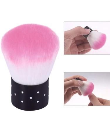3 Pieces Colorful Nail Brush Set - Practical Nail Art Dust Cleaner for Makeup & UV Gel Application - Buy Online on GoSupps.com