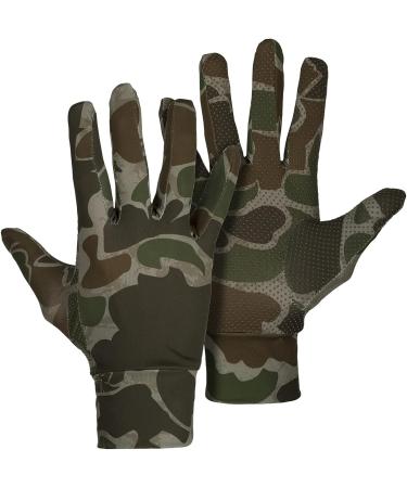 Ol' Tom Stretch Fit Gloves - Mossy Oak Bottomland - One Size Fits Most - Buy Online on GoSupps.com