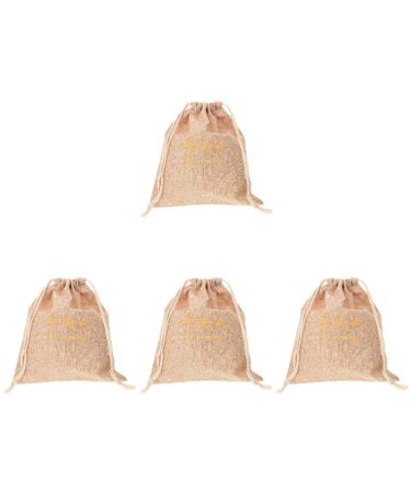 OHPHCALL 4pcs Hair Dryer Storage Bag Hair Dryer Organize Bag Hair Bags for Hair Stuff Hair Product Bag Fabric 29.50X25.50X1.00CMx4pcs Light Yellowx4pcs
