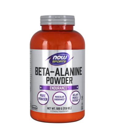 Now Foods Sports Beta-Alanine Pure Powder 17.6 oz (500 g)