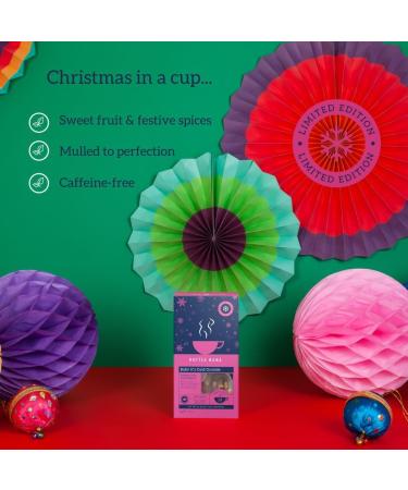 HOTTEA MAMA | Baby It s Cold Outside | Organic Whole Fruit Tea | Mulled | Caffeine Free | Christmas Tea | 14 Whole Leaf Biodegradable Pyramid Bags - Buy Online on GoSupps.com