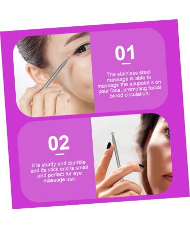 Marmerdo Facial Acupuncture Rods - Face Massage Wand & Acupressure Pen for Natural Skincare | International Shipping - Buy Online on GoSupps.com
