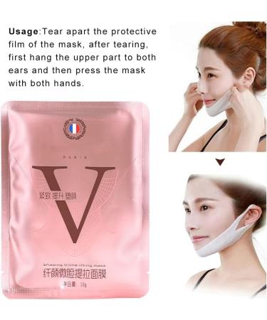 V Line Lifting Face Mask V-Shaped Tightening Lifting V Line Lifting Beautymisc Lifting Double Chin Reducer Chin Nourishing For Creams & Milks Firming Skin Mask(5) - Buy Online on GoSupps.com