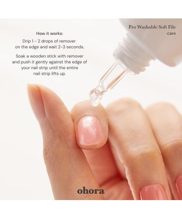 ohora Easy Peel Remover - Quick & Gentle Nail Gel Polish Remover - Buy Online on GoSupps.com