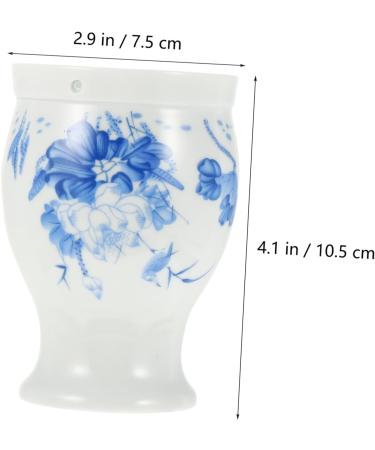 Buy SewoAr Smok-Free Moxibustion Cup - Portable White Ceramic Moxa Stick Canister for Effective Healing | International Shipping - Buy Online on GoSupps.com