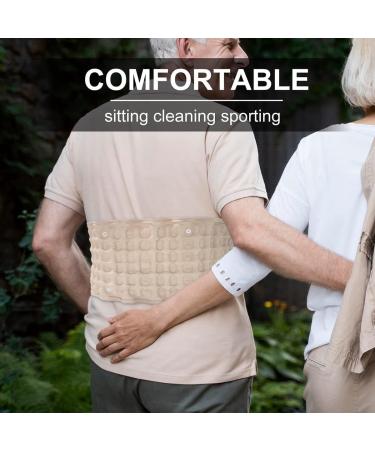 Inflatable Waist Traction Brace Belt - Spinal Lumbar Support & Back Pain Relief Massager | Unisex Skin Color - Buy Online on GoSupps.com
