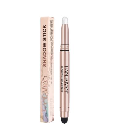Glitter Eyeshadow Pencil Cream Eyeshadow Stick Waterproof Glitter Eyeshadow Eyeliner Long-Lasting Women Highlight Eyeshadow Makeup for Shopping Dating 01
