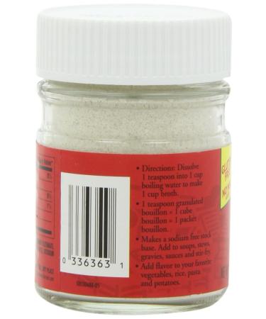 Herbox Granular Sodium Free Beef Bouillon 3.3 oz - Pack of 6 - Buy Online on GoSupps.com