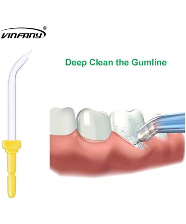 Dental Water Jet Pik Pocket Replacement Tips - 2pcs for Waterpik Oral Irrigator (Pocket Tips) - Compatible with Wp-100, Wp-450, Wp-250, Wp-300, Wp-660, Wp-900 - Buy Online on GoSupps.com