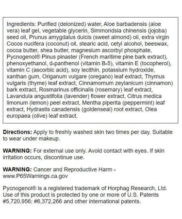 Swanson Pycnogenol Wrinkle Cream 2 Pack - 2 fl oz Anti-Aging Moisturizer for Youthful Skin - Buy Online on GoSupps.com