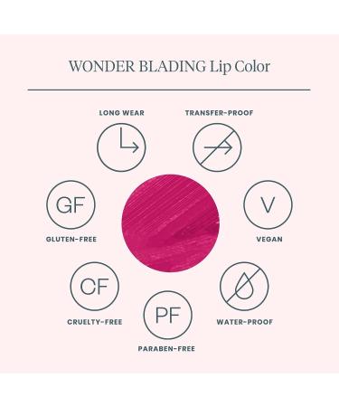 Wonderskin Darling Wonder Blading Lip Stain Kit | Long-Lasting & Waterproof Pink Stain | Peel Away for Matte Makeup Look - Buy Online on GoSupps.com