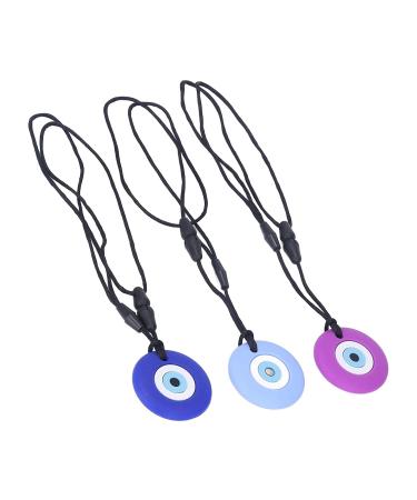 Silicone Baby Bite Ring - 3-Part Round Teething Toy | Soft & Portable Sensory Chew Stick for Molar Relief - Buy Online on GoSupps.com