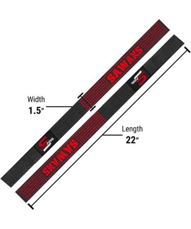 Neoprene Padded Weightlifting Straps | Ultimate Support for Bodybuilding & Strength Training - Buy Online on GoSupps.com