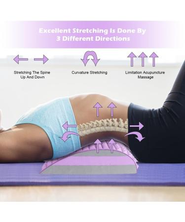 Miupi 2-in-1 Back & Neck Stretcher - Relieve Pain & Relax | International Shipping - Buy Online on GoSupps.com