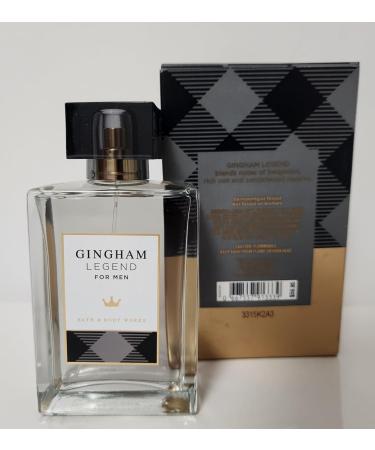 Bath and Body Men's Cologne Spray GINGHAM LEGEND 3.4 oz 100ml. - Buy Online on GoSupps.com