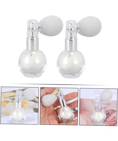 Balacoo 6 Pcs Spray Glitter Makeup Highlighter Glass Perfume Makeup Powder Spray Tool Makeup Tools Round Whitex3pcs 7.5x6cmx3pcs - Buy Online on GoSupps.com