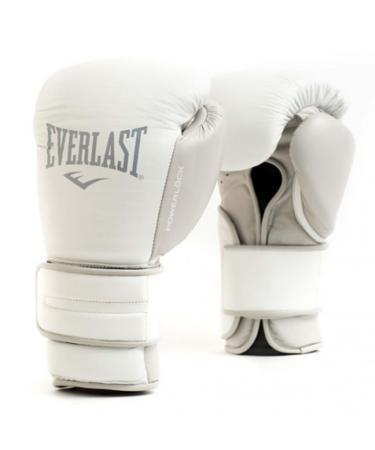 Everlast Unisex - Adult Boxing Gloves Powerlock 2 Training Gloves White 16oz