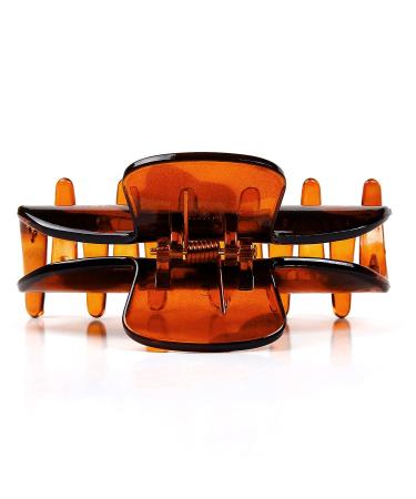 Vsiopy 3.5 Inch Strong Hold Hair Claw Clips for Women - Nonslip Big Tortoise Hair Clips (4 Packs) - Buy Online on GoSupps.com