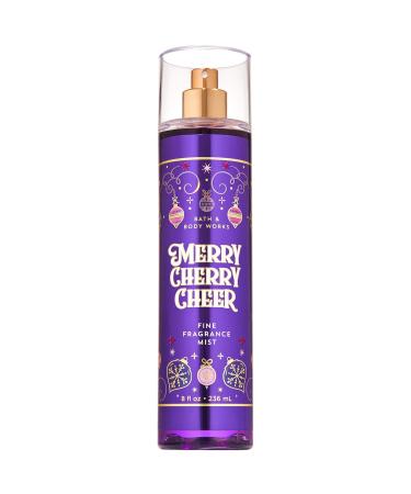 Bath and Body Works MERRY CHERRY CHEER Fine Fragrance Mist 8 Fluid Ounce (2019 Edition) Cherry Pomegranate 8 Fl Oz (Pack of 1) - Buy Online on GoSupps.com