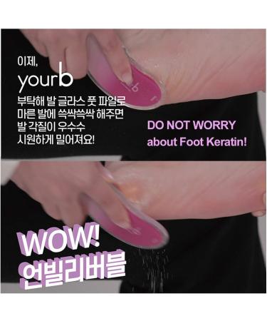 Heel Callus Remover Keratin Removal Foot Care Scraper Yourb - Buy Online on GoSupps.com