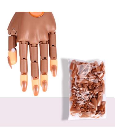 Beaupretty 200 Pieces False Nails - Nail Art Training Hand Tips & Refills for Perfect Nail Designs - Buy Online on GoSupps.com