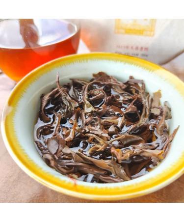 HQZM Tianmenshan Ancient Tree Tea 200g Yiwu Gaogan Raw Puer Tea Essence of Yunnan Ancient Trees - Buy Online on GoSupps.com