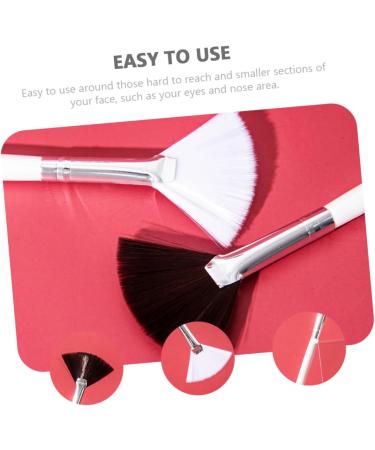 12 Pieces Brush Lipstick Brush Salon Brush Tool Applicator Beauty Brush for Face Cosmetics Face Cleaning Brush Apply for Miss - Buy Online on GoSupps.com