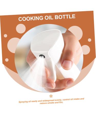 MAGICLULU Kitchenware Bottle 1pc Oil Spray Bottle Plastic Olive Oil White Pump Bottle BBQ Oil Bottle - Buy Online on GoSupps.com
