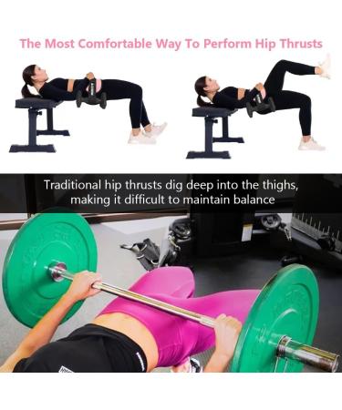 Flintronic Hip Thrust Belt for Dumbbells & Kettlebells - Boost Glutes & Perfect Your Home Fitness with Pilates Training - Buy Online on GoSupps.com
