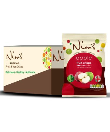 Nim's Selection Box - Apple And Pear Air Dried Crisps - 6 Packs Each - Crisps multipack box Of 12 - Buy Online on GoSupps.com