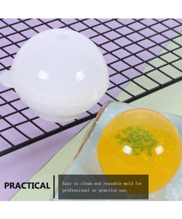 COHEALI Spherical Mold Round Silicone Molds Clear Epoxy Silicone Pendant DIY Tool Supplies Manual Necklace - Buy Online on GoSupps.com