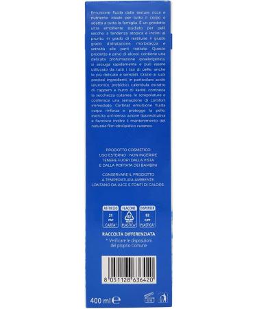 Cortinat Fluida Body Emullient and Liporestitutive - Suitable for the whole family - 400 ml. - Buy Online on GoSupps.com