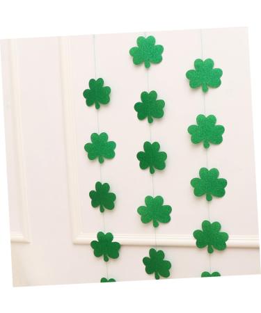 ABOOFAN Decor St. Patricks Day Irish Day Linen Banner Irish Party Hanging Pendant Ornament Ireland Flash - Buy Online on GoSupps.com