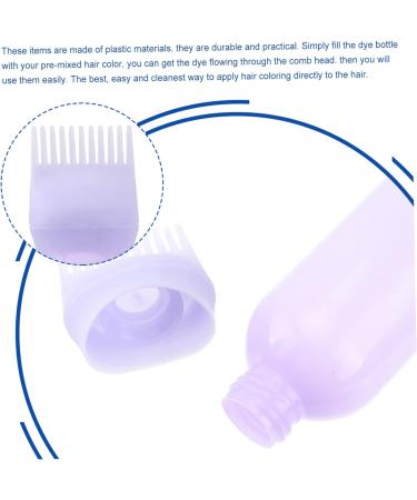 Housoutil 3 Pi ces bouteilles de shampoing huile peignes pour cheveux applicateur de cheveux de coiffure applicateur de style taquiner bouteille de shampoing bouilloire - Buy Online on GoSupps.com