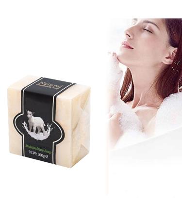 Generisch Natural Goat Milk Soap 100g Natural Goat Milk Soap Face Soap Goat Milk Hand Soap Natural Milk Flavor (1)