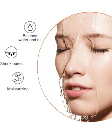 Vitamin C Toner Hyaluronic Acid Anti-Aging Moisturizing Refines Pores Oil-Control Orange Extract Repair Skin 100ml / 3.38fl.oz - Buy Online on GoSupps.com