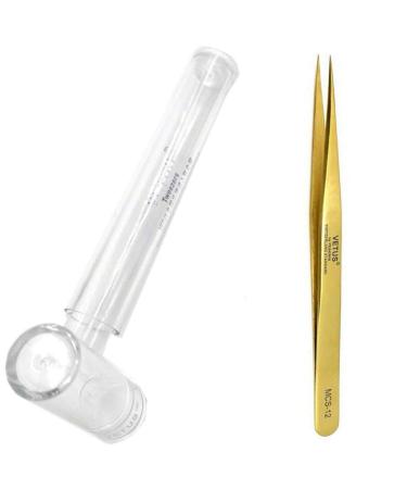Vetus Eyelash Tweezers Set for Extensions & Volume Technique - 4x MCS-12 to MCS-19 | Premium Grey Tweezers for Precision Application - International Shipping Available - Buy Online on GoSupps.com