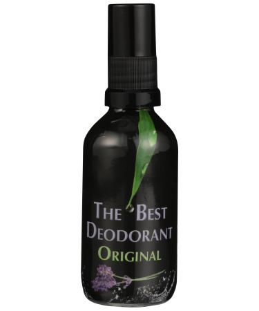 Benedetta The "Best" Deodorant Original - Organic & Biodynamic Natural Deodorant Spray for Men & Women - 100% Plant Based & Essential Oils - Paraben Free Aluminum Free - 2 oz (60 ml) Original 2 Fl Oz (Pack of 1)