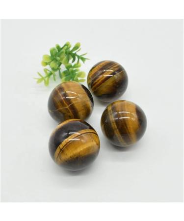 Natural Crystal Rough Ornament Natural Polished Tiger Eye Stone Spheres Magic Crystal Balls Decorative for Decoration Gift 60-70mm - Buy Online on GoSupps.com