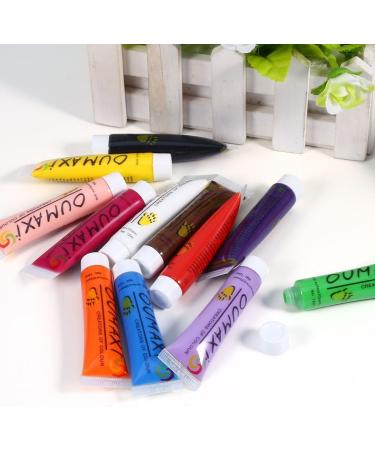 Nail Art Acrylic Paint Practical Portable Paint Painting Tube Reliable Nontoxic Waterproof Safe Durable For Nail Art DIY Decoration Painting Nail Art Painting - Buy Online on GoSupps.com