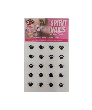 Penn State (PSU) Nittany Lions   Waterless Peel & Stick Temporary Fingernail Tattoos   20 Fingernail Tattoos