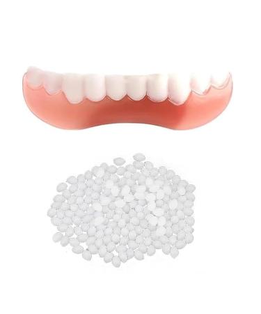 Plotage instant prostheses natural prostheses white beauty teeth Perfect Smile daring dilated cosmetic teeth temporary teeth for men and women Lower Teeth