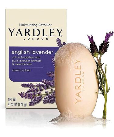 Buy Yardley Bath Bars English Lavender 8oz - International Shipping Available - Soothing Lavender Scent for Relaxation - Buy Online on GoSupps.com