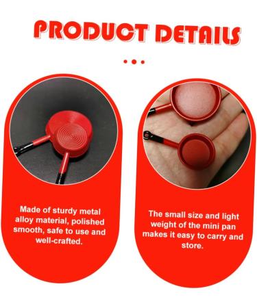 Zerodeko 2pcs Mini Pan Miniature Kitchenware Miniature Scene Models Playhouse Accessories Miniature Kitchen Accessories Flat Skillet Pans Griddle Doll House Fry Pan Alloy Metal Cooking Pot - Buy Online on GoSupps.com