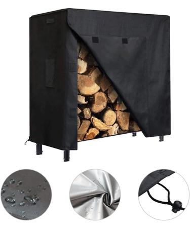 PURPLELILY Firewood Log Rack Cover Sturdy Firewood Stand Cloth Cover Tarpaulin Sheet Perfect For Indoor And Outdoor Camping Use - Buy Online on GoSupps.com