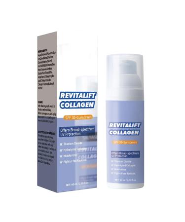 Dayysiuy Sunscreen - 60ml Fluid Face Cream Sun Protection - Sweat-Resistant Cosmetic Fast Absorbing for Beach and Hiking