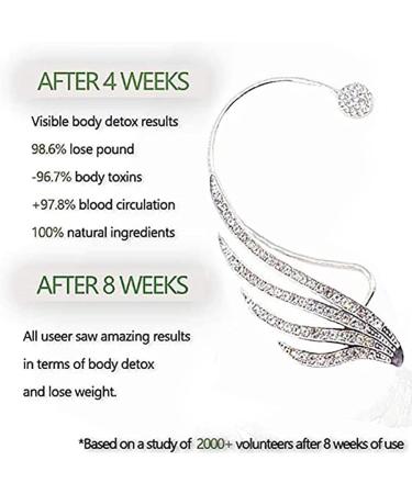 Jingling Acupressure Lose Earrings | Weight Loss & Stress Relief Angel Wings Earrings - Buy Online on GoSupps.com